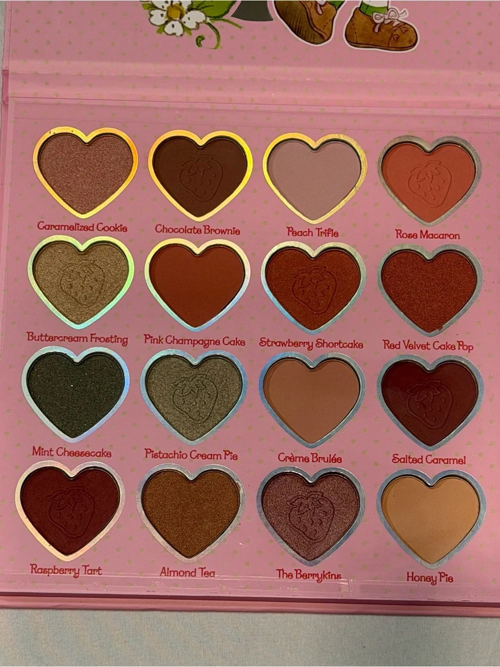 Strawberry Shortcake Pink Eyeshadow Palette